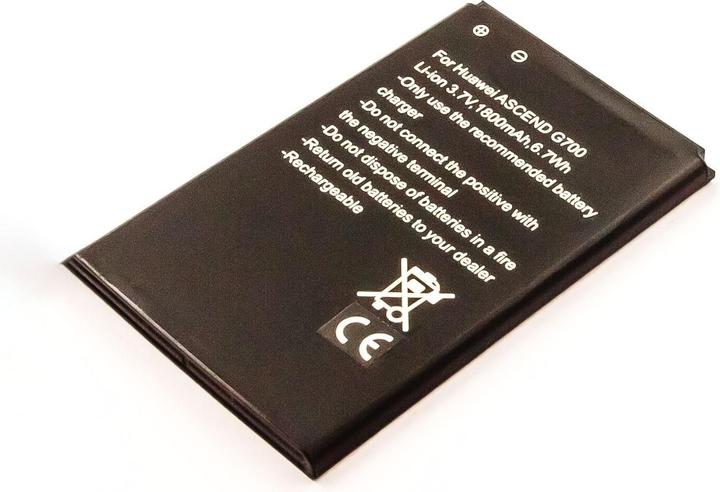 Actual product image AGI 17129 Lithium-Ion (Li-Ion) 1800mAh 3.7V Rechargeable Battery