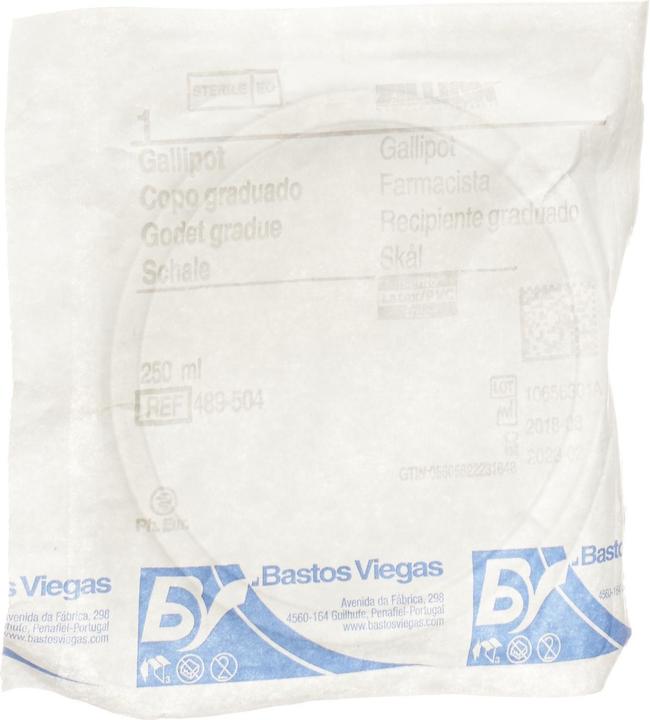 Actual product image DQB X BASTOS Einweg Schale 250ml Plastik steril (1 x)