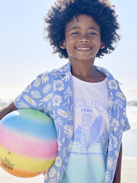 Produktbild Vertbaudet Jungen T-Shirt, Dip-Dye-Look mit Recycling-Baumwolle (86)