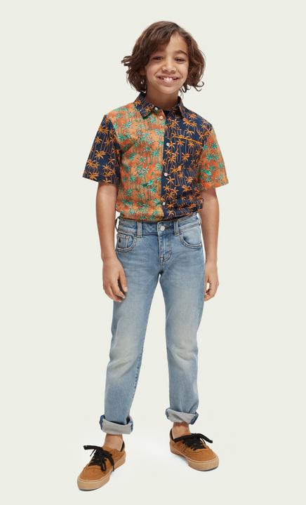 Produktbild Scotch Shrunk Strummer Regular Slim Fit Jeans Coastline Bio Baumwolle (164)