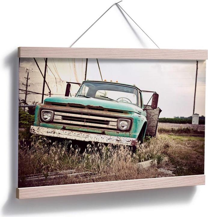Image du produit Trenddeko Camion américain rouillé (75 x 50 cm)