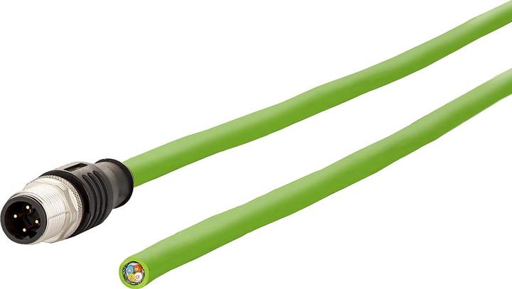 Immagine prodotto Metz Connect Cavo di collegamento M12 a 4 pin con codice D (F/FTP, CAT5e, 10 m)