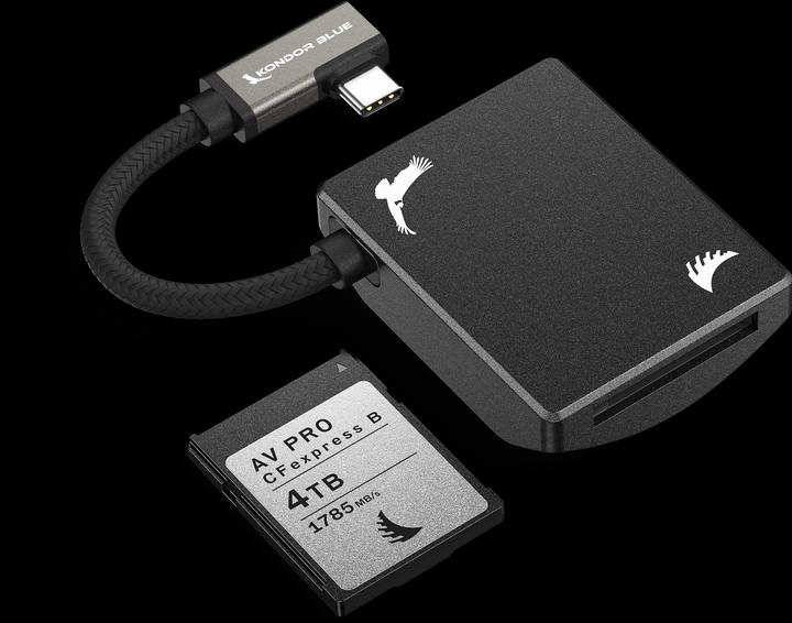Immagine prodotto Angelbird Modulo di registrazione CFexpress B Raven Black (Thunderbolt, USB 3.2, Thunderbolt 3)