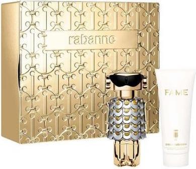 Actual product image Paco Rabanne Fame Eau De Parfum 80ml + Body Lotion 100ml (Eau de parfum, 100 ml)
