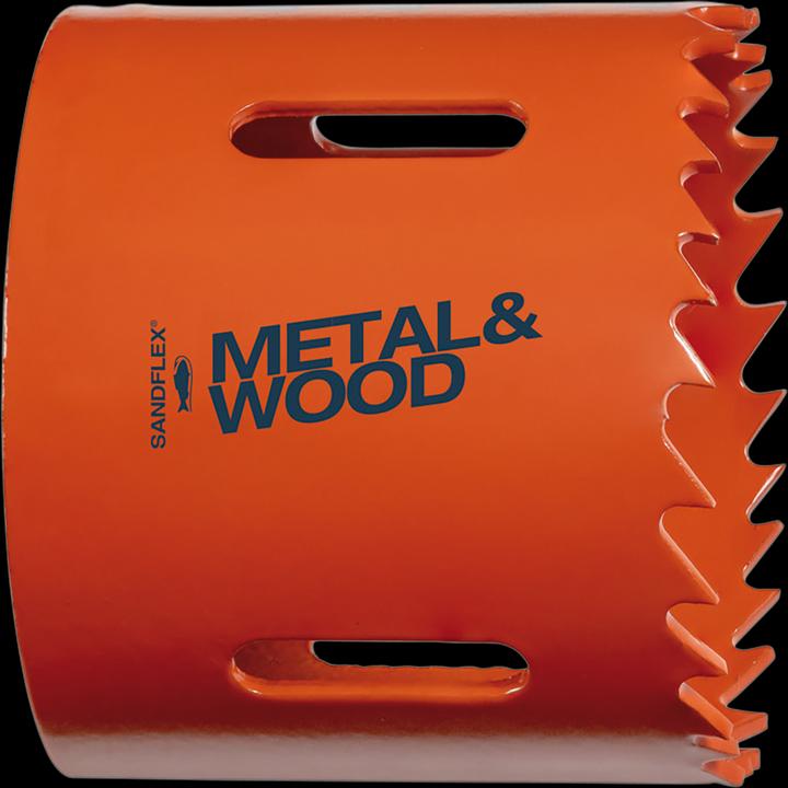 Actual product image Bahco Sandflex bi-metal hole saw for metal/wood panels/plastic 35 mm - cardboard packaging (35 mm)