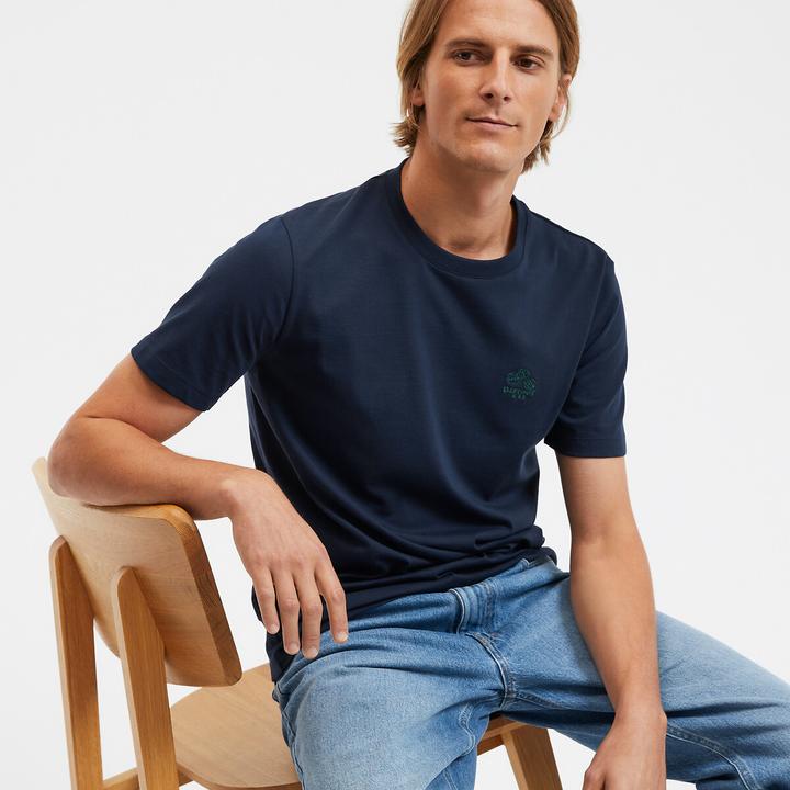 Actual product image La Redoute Collections T-Shirt mit Stickerei (S)