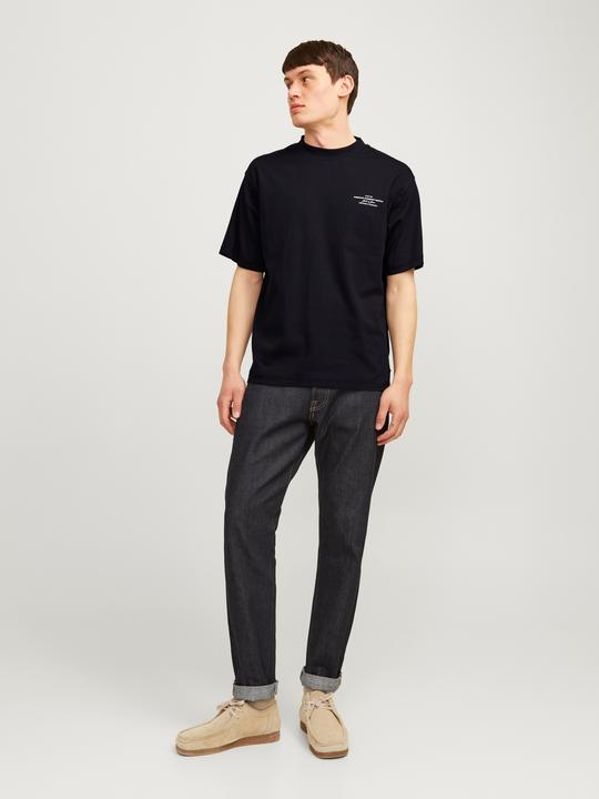 Actual product image Jack & Jones Jprblachad Branding Ss Crew Neck Tee Sn (XL)
