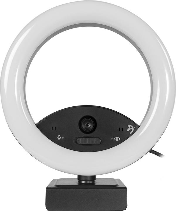 Arozzi Webcam Occhio True Privacy 1080p lumière annulaire (2.10 Mpx)