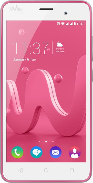 Produktbild Wiko Jerry (16 GB, Silver, Pink, 5", Hybrid Dual SIM, 5 Mpx, 3G)