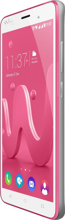 Produktbild Wiko Jerry (16 GB, Silver, Pink, 5", Hybrid Dual SIM, 5 Mpx, 3G)