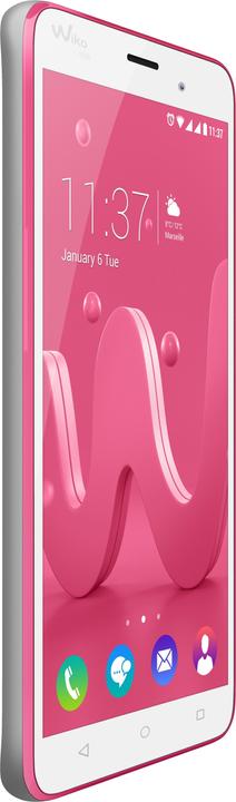 Produktbild Wiko Jerry (16 GB, Silver, Pink, 5", Hybrid Dual SIM, 5 Mpx, 3G)