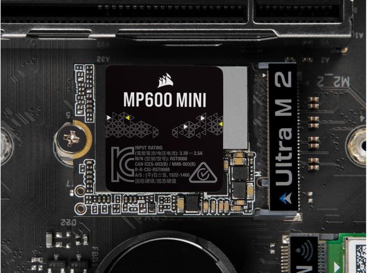 Image du produit Corsair MP600 MINI 1TB NVMe PCIe M.2 2230 SSD (1000 Go, M.2 2230)