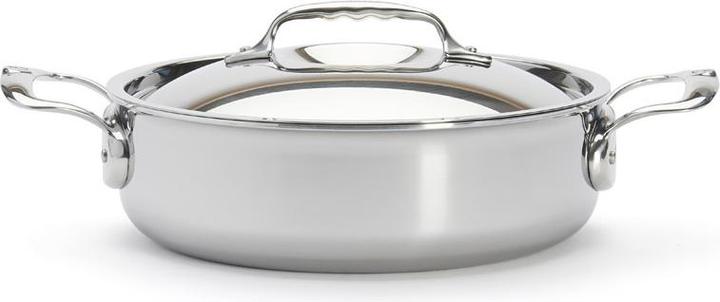 Image du produit de Buyer Poêle à frire à faible affinité avec couvercle 20 cm (20 cm, Casserole, Aluminium, Acier inoxydable)