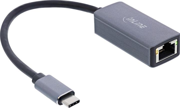 InLine Cavo adattatore di rete da USB 3.2 a 2.5Gb/s Tipo-C RJ45 (0.16 m)