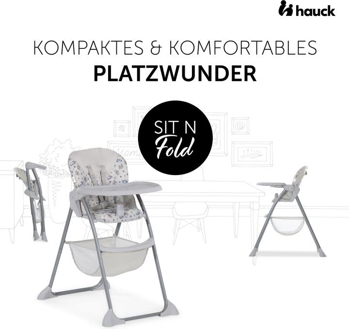 Actual product image Hauck Sit N Fold Mickey Mouse (Highchair)