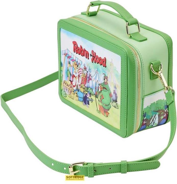 Actual product image Loungefly Disney by sac à bandoulière Robin Hood Lunch Box
