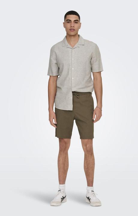 Immagine prodotto Only & Sons Camicia a maniche corte a tinta unita (XXL)