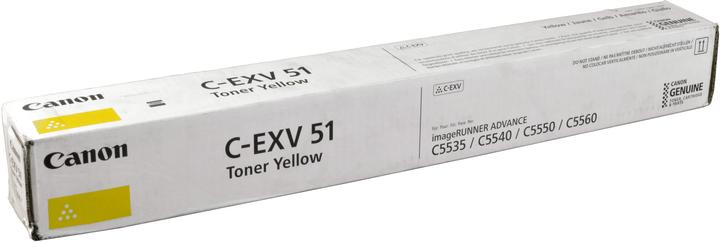 Produktbild Canon C-EXV 51 (Y)