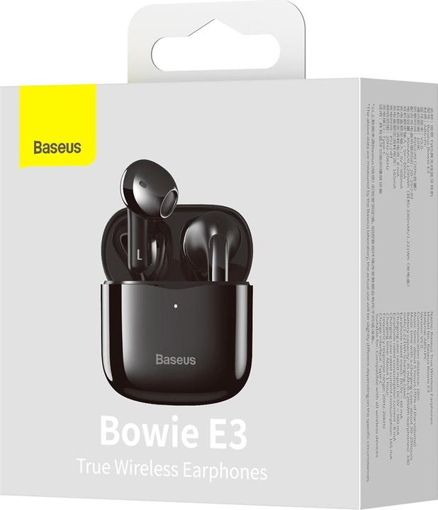 Produktbild Baseus Headphones TWS Bowie E3 (black) (5 h, Kabellos)