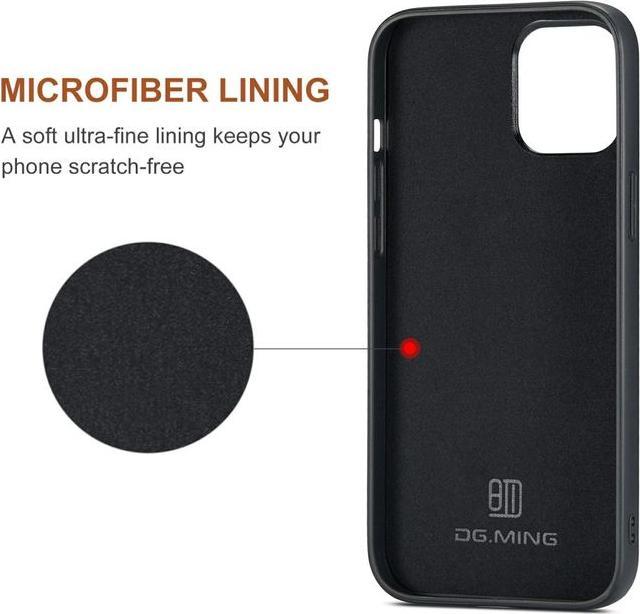 Actual product image Dg.Ming M1 Series Hardcase with Detachable Wallet (Apple iPhone 13 mini)