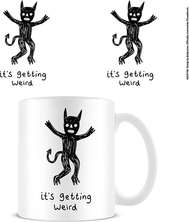 Image du produit BodyRuiner Tasse à café It's Getting Weird (325 ml)