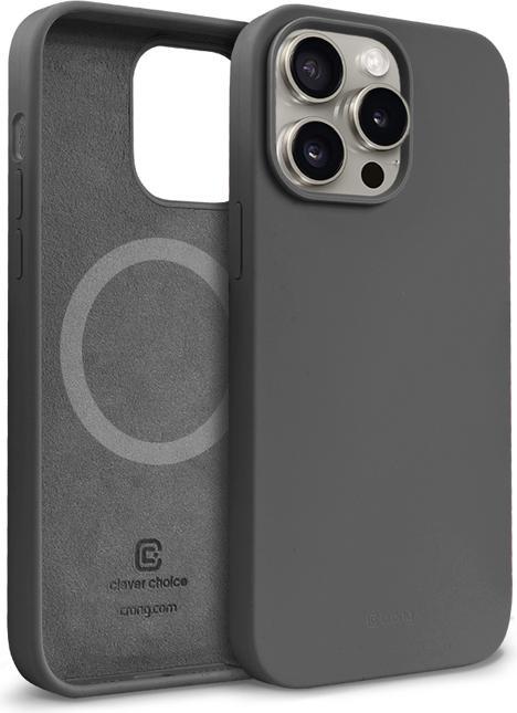 Actual product image Crong Colour Cover Magnetic - iPhone 15 Pro MagSafe case (Titanium) (Apple iPhone 15 Pro)