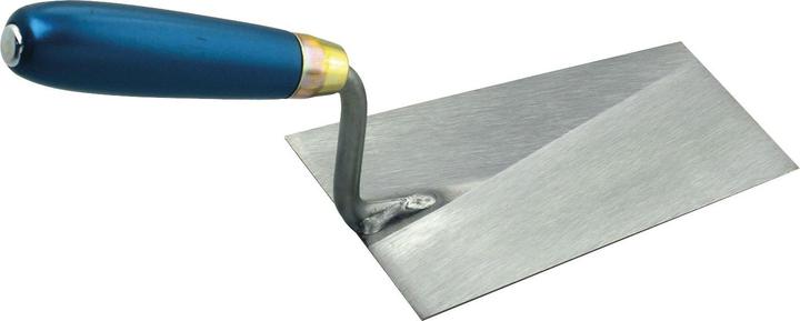 Produktbild Maurerkelle aus Normstahl mit 180 mm konisch geschliffenem Blatt
