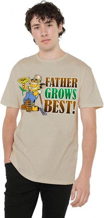 Immagine prodotto Garfield Father Grows Best Maglietta Uomo (M)