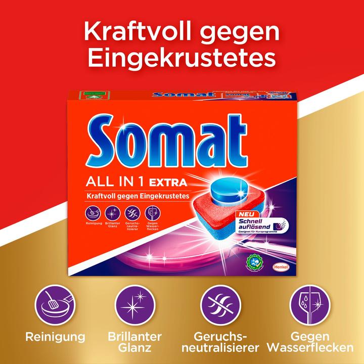Produktbild Somat All in 1 Extra (Tabs, 25 Waschgänge)