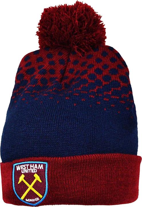Actual product image West Ham United FC Pom-pom Hat With Gradient