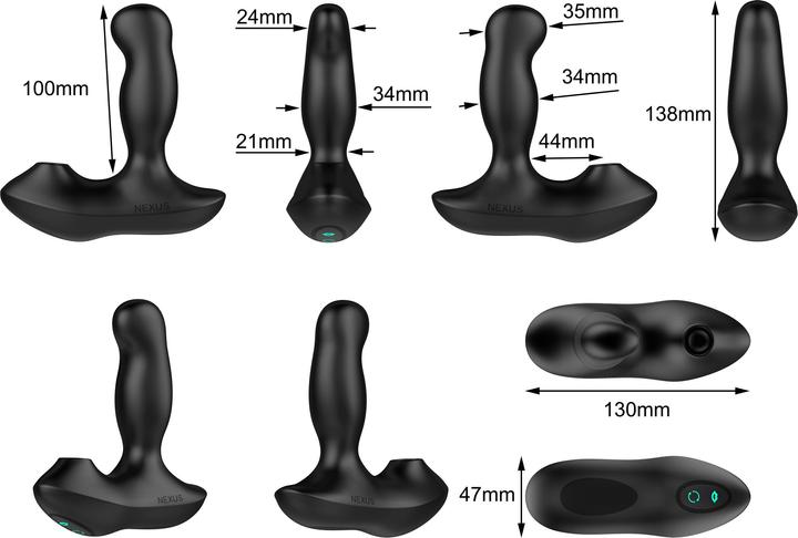 Image du produit Nexus REVO AIR Remote Control Prostate Massager Suction