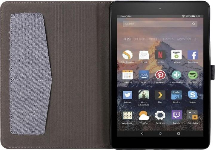 Produktbild König Design Schutz Hülle für Amazon Fire HD 8 (2020) Smart Cover Case Etui Tablet Tasche Neu (Fire HD 8 (2020))