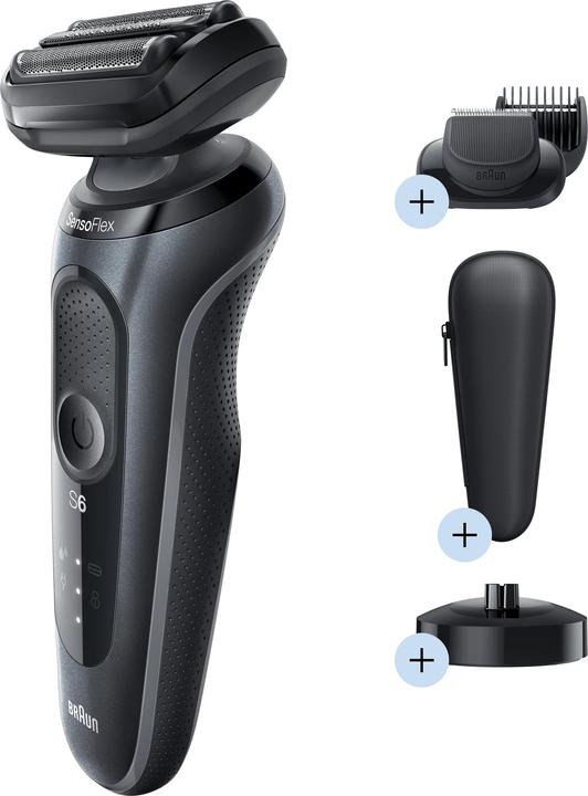 Actual product image Braun 60-N4500cs shaver Series 6 + beard trimmer