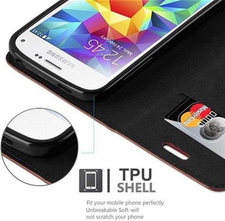 Immagine prodotto Cadorabo Copertina magnetica invisibile del libro (Samsung Galaxy S5 Mini Duos, Samsung Galaxy S5 Mini)