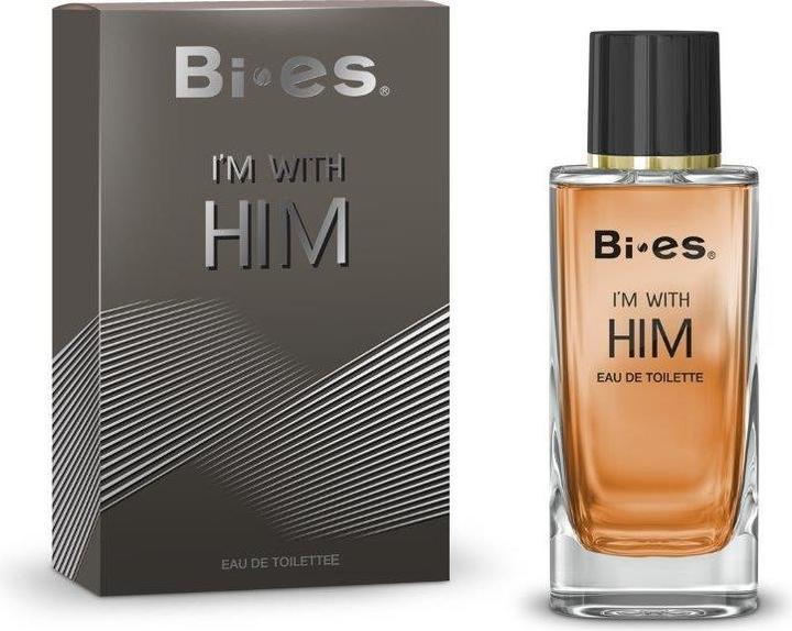 Actual product image Bi-Es I'm with him EDT for Men 100ml (100 ml)