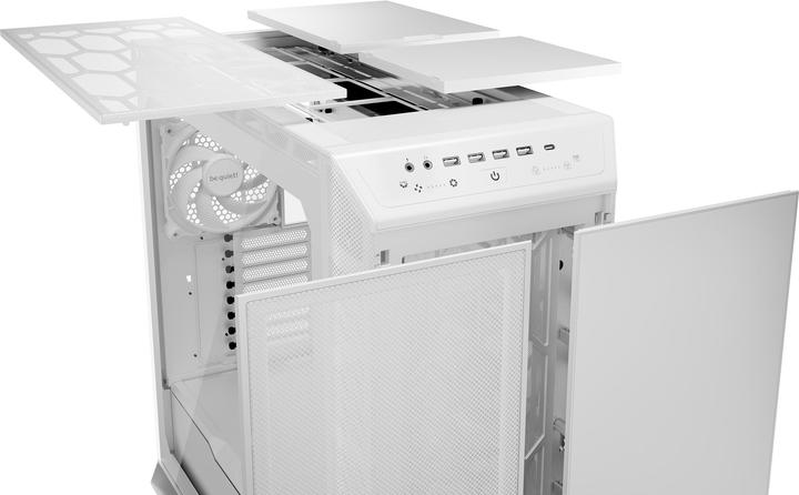 Actual product image be quiet! DARK BASE PRO 901 White (XL-ATX, mATX, Mini-ATX, ATX)