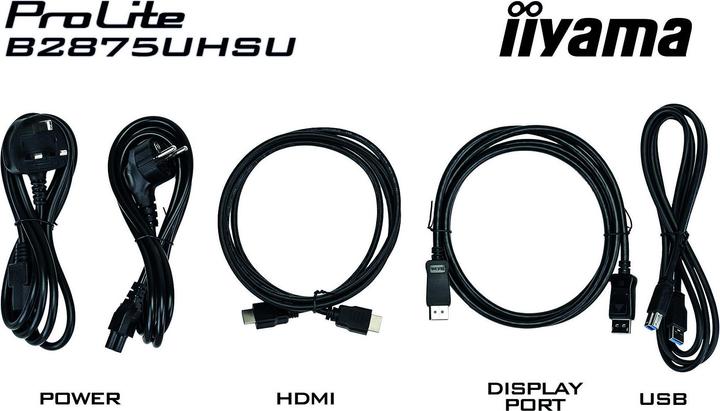 Produktbild iiyama B2875UHSU-B1 (3840 x 2160 Pixel, 28")