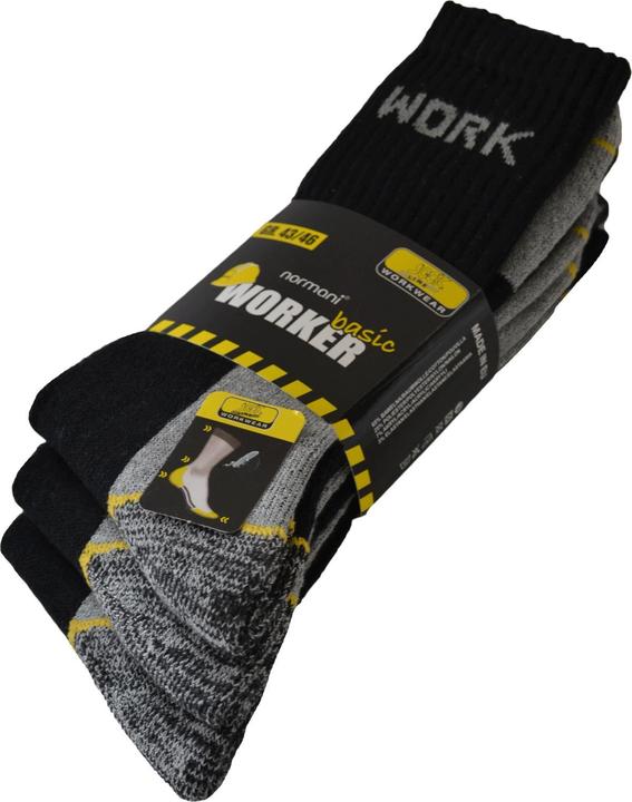 Image du produit Normani 6 paires de chaussettes de travail Standard Work Standard (paquet de 6, 39 - 42)