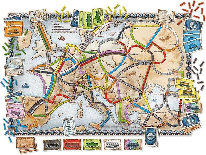 Actual product image Asmodée Ticket to Ride - Europe (German)