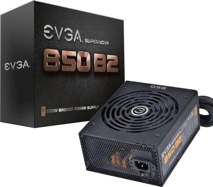 Immagine prodotto EVGA 450 B1 80 Bronze 450 W incl PowerOnSelf Tester Power Supply 100B10450K3 850 W (850 W)
