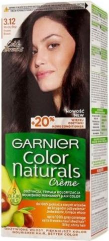 Actual product image Garnier Color Naturals Creme Hair Colouring Cream 3.12 Frosty Brown