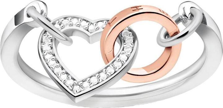 Immagine prodotto Thomas Sabo Anello insieme cuore - D TR0033-095-14 (54, 925 Argento)