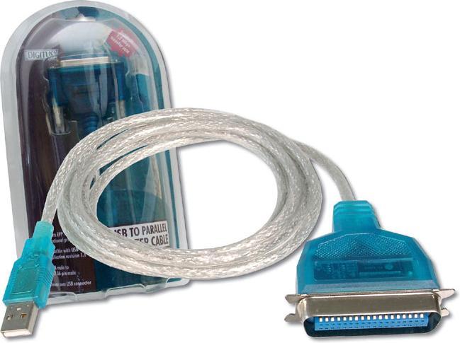 Produktbild Digitus USB - Parallel-Druckerkabel (1.80 m, Parallel (Drucker))
