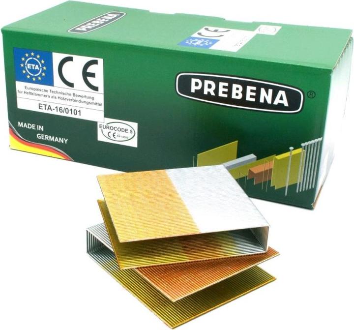 Immagine prodotto Prebena Graffe larghe fortemente zincate geharztETA 75 mm