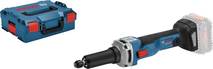 Clé à molette 19 mm, L-BOXX 136, Clé à molette 13 mm, Pince de serrage avec écrou 6 mm, Meuleuse droite sans fil Bosch GGS 18V-23 LC