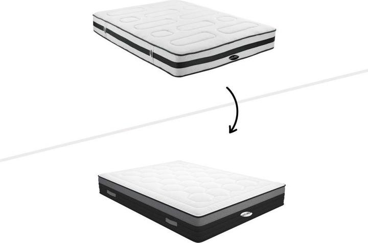Actual product image Naturea Amarante (160 x 200 cm, Spring core)