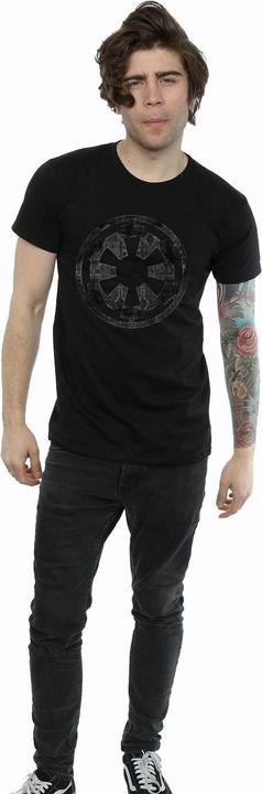 Immagine prodotto Star Wars Maglietta Uomo Galactic Empire Plans in cotone (L)