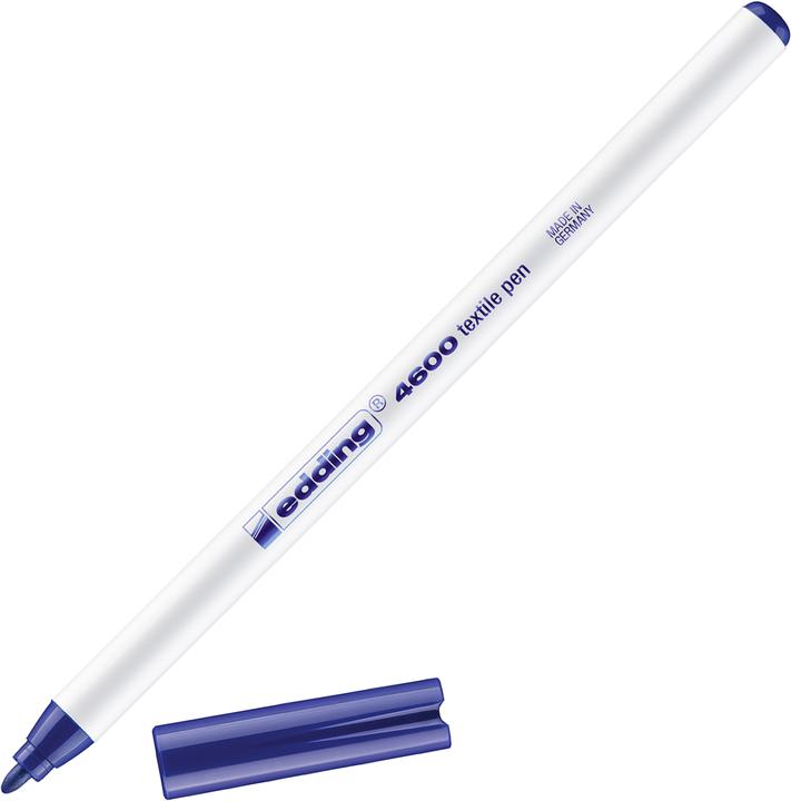 Image du produit Edding 4600 - Stylo pour T-Shirt (Bleu, 1 mm, 1 x)