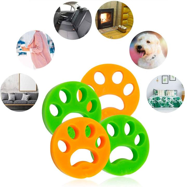 Image du produit Esmée Wiederverwendbare Fusselpfote, 2er Set, Tierhaarentferner für Waschmaschine
