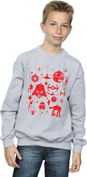 Produktbild Star Wars Christmas Decorations Sweatshirt Jungen (140, 146)